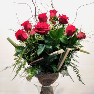 Ram 18 roses vermelles